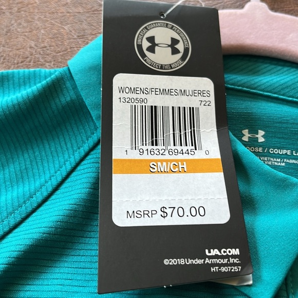 Coastal Carolina Athletic Foundation (CAF) Under Armour women’s small polo - Picture 9 of 10